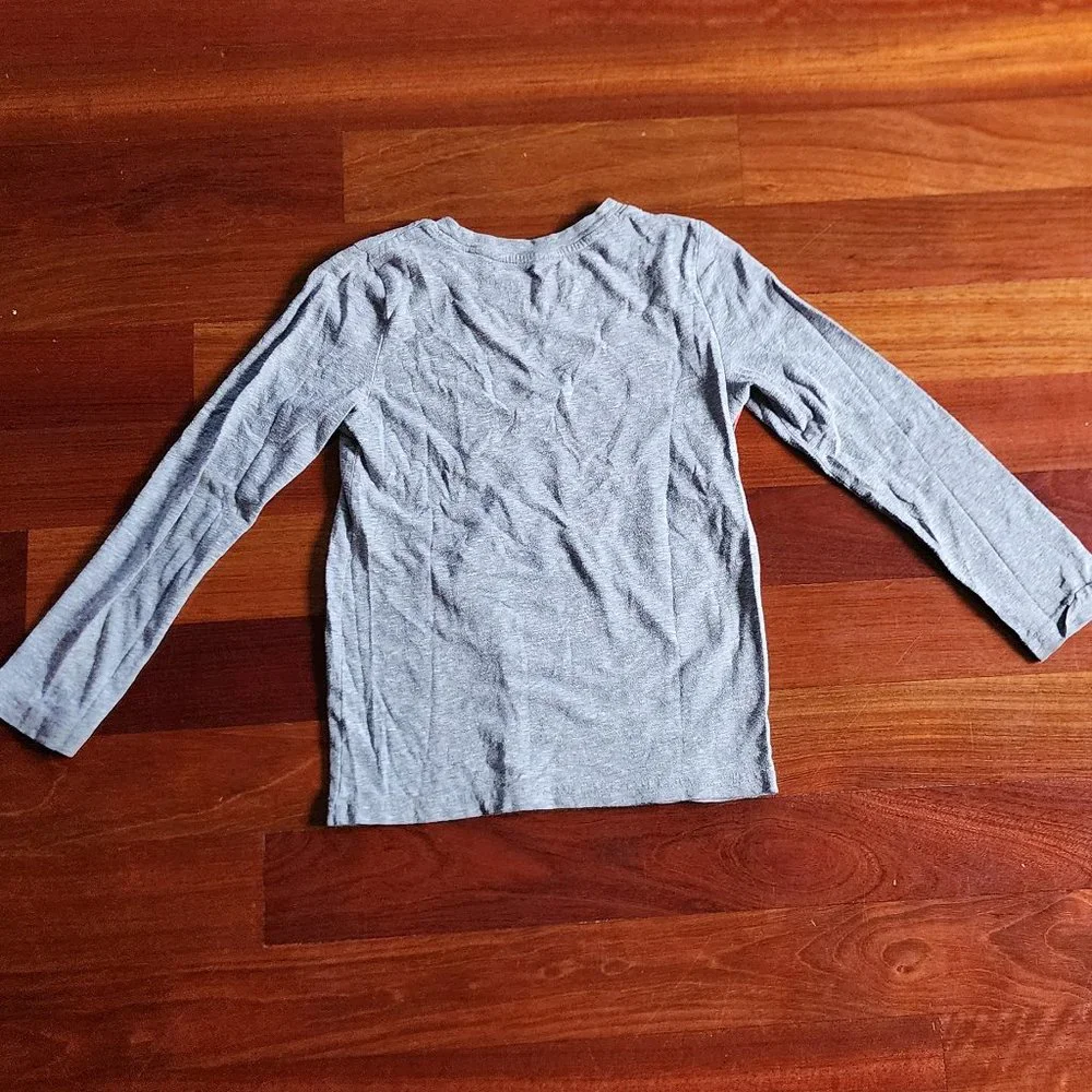 Star Wars Storm Trooper Gray Long Sleeve Jersey Size 7X